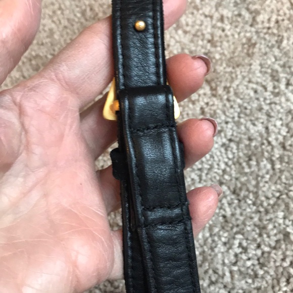 Vintage black suede bag - Picture 13 of 14